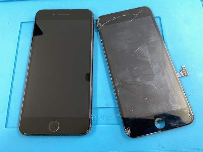 iPhone7plus画面修理「古い機種でも対応可能です！」