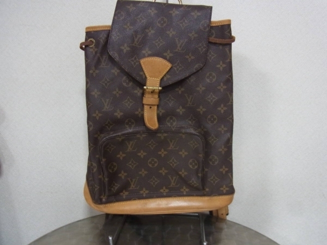 「ルイヴィトン/LOUIS VUITTON モノグラム モンスリGM リュックサックを買取りさせていただきました！【買取センターGP 八千代台にて、貴金属や金、バッグなどさまざまなお品物をお買取りしております。無料査定もお気軽に！】」