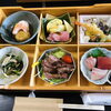 お椀・季節のご飯・茶碗蒸し・季節のフルーツ付き「ご法事・ご慶事のご予約承っております。〜船橋・馬込霊園すぐ近くの完全予約制の肉割烹・しゃぶしゃぶやスッポン料理も楽しめます~」