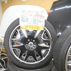 【中古 タイヤ×アルミ】245/45R20  4本セット　￥53,900