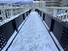 「雪化粧の新居浜。（2024年1月24日 朝）」