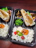 👍👍👍👍焼魚弁当です。🐟🐟🐟「🎉🎉🎉1月25日のお弁当ができました。🎉🎉🎉」