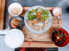 「週替わりランチは♥豚肉と白菜の中華あんかけ♥です」