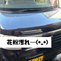 花粉の季節は車も汚れやすい！　愛車を守る洗車とコーティングをしましょう🚙