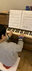 ピアノ(オルガン)の練習中🎶「ミネルヴァこども学院　ピアノのお稽古について」