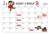 「EIGHT&HALF!!2月営業予定！」