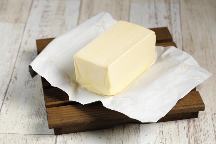 「北海道産バター100%使用」