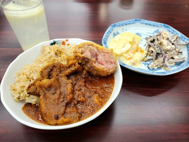スパイスカレー🍛美味しく頂きました❗「飯豊町の食材を使った料理教室に参加してきました。」