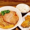 平日ランチ限定！唐揚げ定食【福山駅前　尾道ラーメン　はじめ】