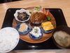 「本日の日替わり定食は手作りハンバーグです✨」