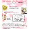 「卒業・送別用花束　早期ご予約割引実施中！」