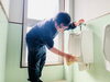 トイレのメンテナンス。気持ちよく使ってもらいたい「【茨城】【水戸】【無人航空機操縦士】-メンテナンス-【ドローン】【免許】【資格】」