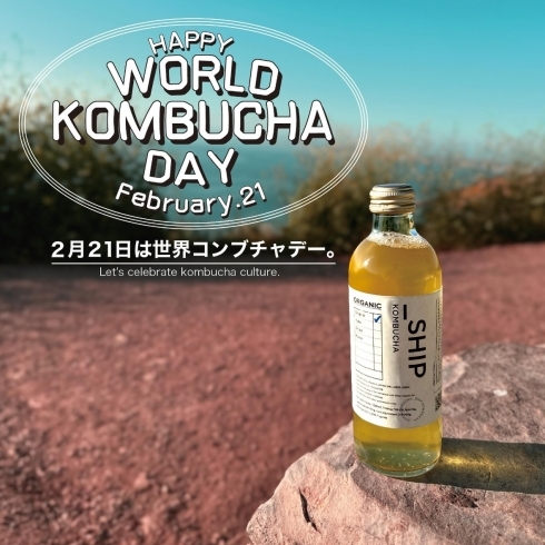 「WORLD KOMBUCHA DAY!!【_SHIP KOMBUCHA】」