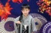 「スタジオで子供写真」