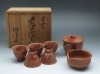 備前焼/陶山？/茶道具 青備前 茶器 陶峰 119 （通販販売【茶道具】 灰器 風炉用 備前焼