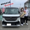 大人気！新型スペーシアカスタムの納車式✨「O様のスペーシアカスタムを納車しました！」