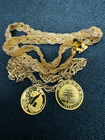 金を高価買取いたしました。「今年、金相場最高値!! 金を売るなら今です!! 遺品整理・生前整理・大掃除で出てきたお品物承っております!!」