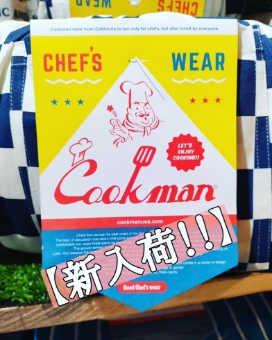 【Cookman　入荷しました！】「【新商品】Cookman 取り扱い開始しました！‼️【大分駅から徒歩8分にあるセレクトショップです！新品、古着、雑貨を幅広いジャンルで取り揃えています。メンズ・レディース取り扱いあります◎】」