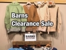 Barns  Clearance  Sale  終了