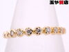 「スタージュエリー 美品 ダイヤ0.05ct デザイン リング 11号弱 K18YG イエローゴールド 販売中！ 玉や質店 千葉 市川市 本八幡」
