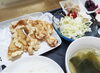 Aランチのとり天「週替わりランチ」