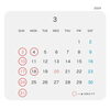 3月のお休み「《3月のお休み》」