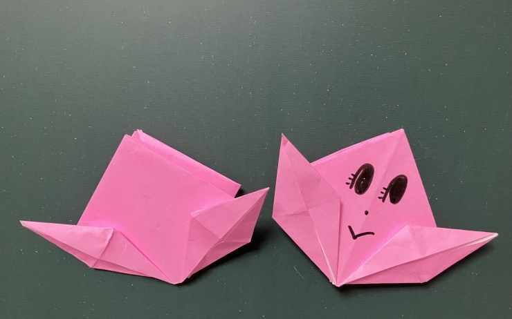 「Let's make EE origami! ⑤peach」