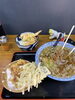 ゲソ天 ごぼうのかき揚げ ミニ天丼「昨日から仙台です。『平成7年、創業。調査の青葉グループ 茨城-つくば・土浦、群馬-前橋・高崎、埼玉-熊谷、千葉-松戸・柏 で探偵32年の信頼と実績の若葉探偵社』」
