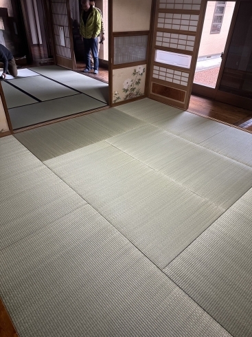 「日本一の畳を納品してまいりました！」