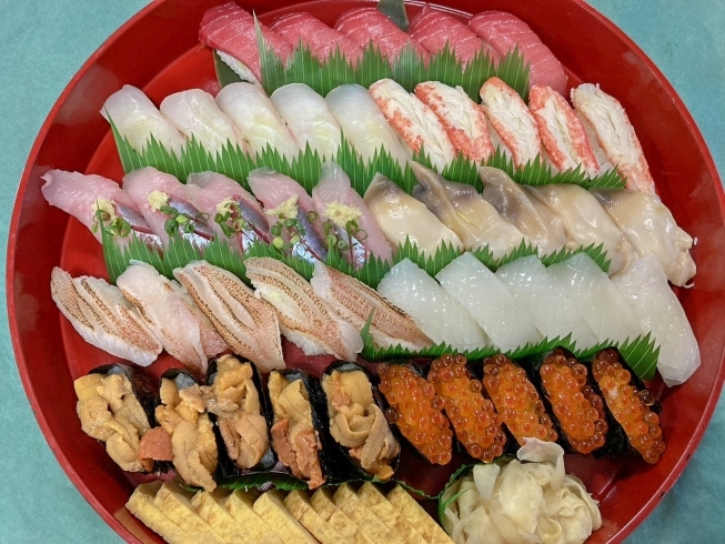 特上寿司「先週も沢山のご注文ありがとうございました❗️ひな祭り楽しめましたか〜🎎」
