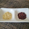 もち麦と黒米「ピンク色」