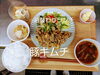 「週替わりランチは♥豚キムチ♥」