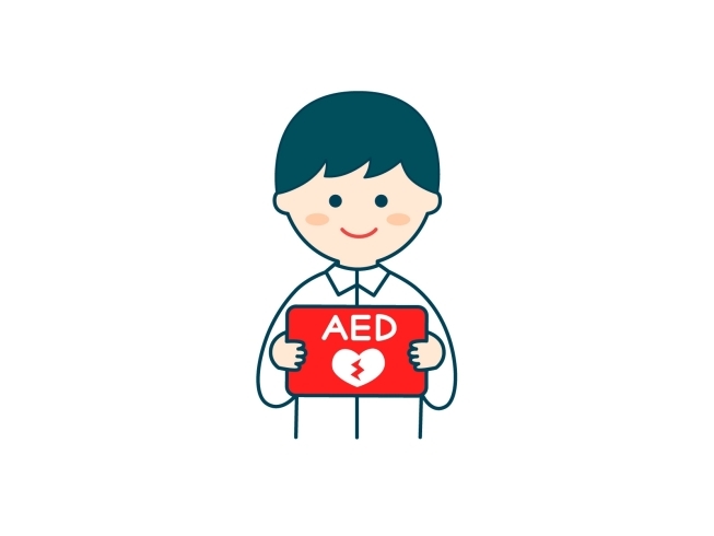 AED（自動体外式除細動器）「杉並区　救急協力員に認定されました」
