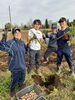 ６人の皆様、次回は収穫体験BBQで！「☆カラフル野菜の小山農園に母校、杏林大学の皆様が助けに来てくれたー！！☆」