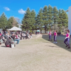 西大寺朝市でのデモンストレーション✨楽しかったです☺️ 出演させて頂きありがとうございました❤  地域の皆様の健康寿命 のばします⤴⤴今後ともよろしくお願い致します