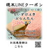 週末LINEクーポン　ぷらんたん　20％オフ「週末お得クーポン配信中 【伊那市のお土産、ケーキ、スイーツといえばちいずくっきい】」