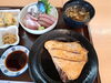 ブリカマの煮付け＋刺身盛り合わせ定食2300円「ブリカマの煮付け＋刺身盛り合わせ定食2300円」