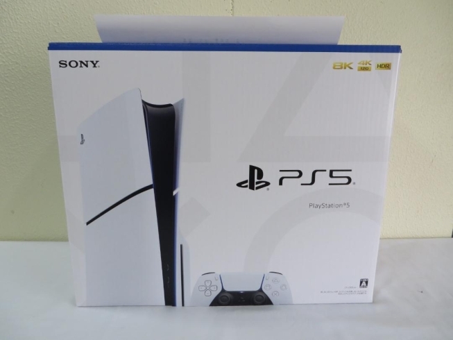 SONY・PlayStation 5 slim「PlayStation 5 slimお買取させて頂きました。　各種ゲーム機のお買取は佐世保市の買取専門店大吉　佐世保店へお任せ下さい！」