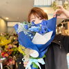 「人気の花束💐岡山市南区若葉町、コルティーレ、小さな花屋さん、花束、アレンジ、祝い、観葉植物、ドライフラワー　」
