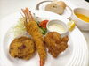 ミックスフライ「   ○・。＊　週替わりアザレアランチ　＊。・○」
