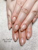 「ナチュラルカラーフレンチ【札幌市南区川沿 爪活 nailsalon Rubino】」