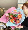 「花束💐岡山市南区若葉町、コルティーレ、小さな花屋さん、花束、アレンジ、祝い、観葉植物、ドライフラワー　」