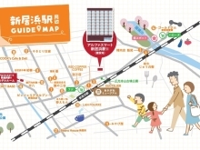 【新居浜駅周辺GUIDE MAP】駅徒歩エリアで贅なる暮らしを。アルファスマート新居浜駅Ⅱ