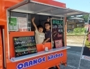 魚沼のキッチンカー。ORANGEkitchenです。