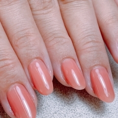 美フォルムネイル【札幌市南区川沿 爪育成サロン nailsalon Rubino】