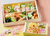 春らしいおかずが色々入っています。「🌸寿々半4月の彩り弁当🌸」