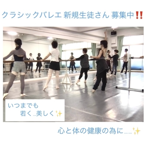 「楽しくレッスンしています😊大人 から始めるバレエ〜 M Ballet Studio~ 」