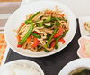 青椒肉絲「週替わりランチ」