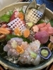 本鮪、中トロ、トロがはいってます「刺身盛り‼️」