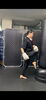 サンドバッグ蹴りでスッキリしますよ☺️「新社会人の方も頑張ってます🥊【女性専用　キックボクシング]」